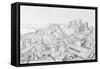 View of the Town of Avignon and its Surroundings-Etienne Martellange-Framed Stretched Canvas