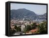 View of the Town of Como, Lake Como, Lombardy, Italian Lakes, Italy, Europe-Frank Fell-Framed Stretched Canvas