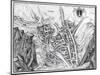 View of the Town of Liege, after a 16th century engraving-null-Mounted Giclee Print