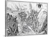 View of the Town of Liege, after a 16th century engraving-null-Stretched Canvas