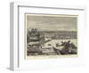 View of the Town of Mocambique from the British Consulate-Harry Hamilton Johnston-Framed Giclee Print