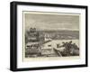 View of the Town of Mocambique from the British Consulate-Harry Hamilton Johnston-Framed Giclee Print