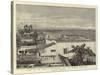 View of the Town of Mocambique from the British Consulate-Harry Hamilton Johnston-Stretched Canvas