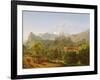 View of the Town of Sion in Valais, 1810-Lancelot Theodore Turpin de Crisse-Framed Giclee Print