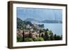 View of the town of Tremezzo, Lake Como, Italian Lakes, Lombardy, Italy, Europe-Jean Brooks-Framed Photographic Print