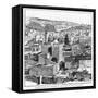 View of the Town Where Jesus Was Born, from the Campanile of the Church of the Annunciation-null-Framed Stretched Canvas