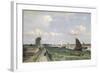 View of the Trekvliet Canal Near the Hague, 1870-Johannes Hendrik Weissenbruch-Framed Giclee Print