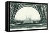 View of the Trocadero from Eiffel Tower-null-Framed Stretched Canvas
