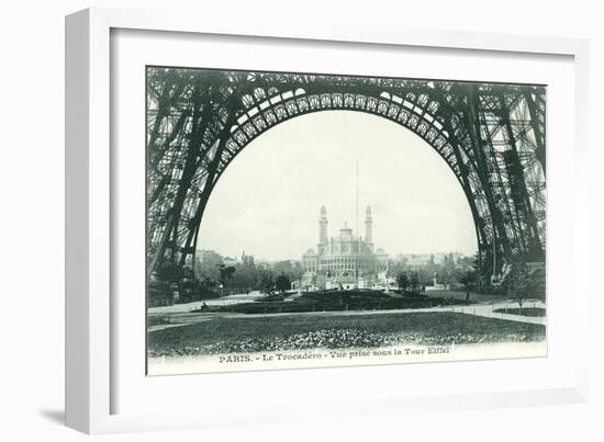 View of the Trocadero from Eiffel Tower-null-Framed Art Print