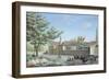 View of the Trou D'Enfer Farm Between Saint-Germain and Marly, C.1810-Antoine Pierre Mongin-Framed Giclee Print