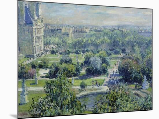 View of the Tuileries Gardens, Paris, 1876-Claude Monet-Mounted Giclee Print