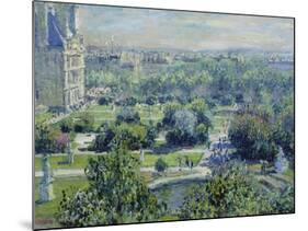 View of the Tuileries Gardens, Paris, 1876-Claude Monet-Mounted Giclee Print