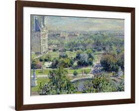 View of the Tuileries Gardens, Paris, 1876-Claude Monet-Framed Giclee Print