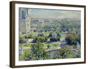 View of the Tuileries Gardens, Paris, 1876-Claude Monet-Framed Giclee Print