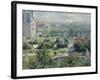 View of the Tuileries-Claude Monet-Framed Giclee Print