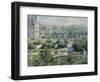 View of the Tuileries-Claude Monet-Framed Premium Giclee Print