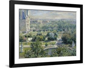 View of the Tuileries-Claude Monet-Framed Giclee Print