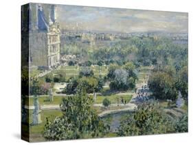 View of the Tuileries-Claude Monet-Stretched Canvas