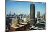 View of the Twin Towers in Chicago-null-Mounted Photographic Print