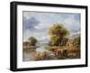 View of the Tyne - the Ferry-F. Jackson-Framed Giclee Print