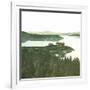 View of the Tyri Fjord Near the City of Olso (Former Christiania), Norway, Sopic View-Leon, Levy et Fils-Framed Photographic Print