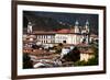 View of the Unesco World Heritage City of Ouro Preto in Minas Gerais Brazil-Curioso Travel Photography-Framed Photographic Print