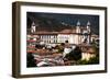 View of the Unesco World Heritage City of Ouro Preto in Minas Gerais Brazil-Curioso Travel Photography-Framed Photographic Print