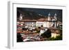 View of the Unesco World Heritage City of Ouro Preto in Minas Gerais Brazil-Curioso Travel Photography-Framed Photographic Print