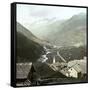 View of the Val Bedretto Near the Saint-Gothard Mountain Pass (Switzerland), Circa 1865-Leon, Levy et Fils-Framed Stretched Canvas