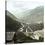 View of the Val Bedretto Near the Saint-Gothard Mountain Pass (Switzerland), Circa 1865-Leon, Levy et Fils-Stretched Canvas