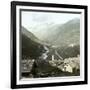 View of the Val Bedretto Near the Saint-Gothard Mountain Pass (Switzerland), Circa 1865-Leon, Levy et Fils-Framed Photographic Print