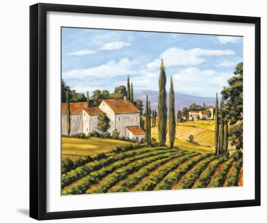 View of the Valley-Charles Berry-Framed Art Print