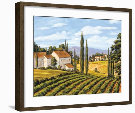 View of the Valley-Charles Berry-Framed Art Print