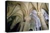 View of the Vaulting in the Ambulatory, C.1140-44 (Photo)-French-Stretched Canvas