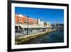 View of the Venetian Port of Chania, Crete, Greek Islands, Greece, Europe-Michael Runkel-Framed Photographic Print