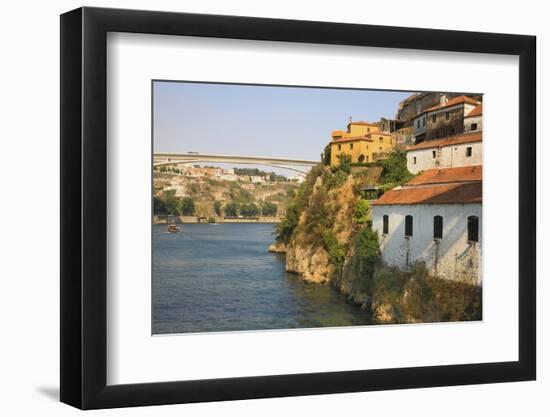 View of the Vila Nova De Gaia and the Arrabida Bridge-Mallorie Ostrowitz-Framed Photographic Print