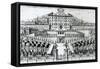 View of the Villa Aldobrandini from the Garden-Alessandro Spechi-Framed Stretched Canvas