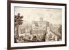 View of the Villa Di Montughi, from 'Views of Tuscany' by Giuseppe Bouchard, Published 1744-57-Giuseppe Zocchi-Framed Giclee Print