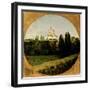 View of the Villa Medici, Rome-Jean-Auguste-Dominique Ingres-Framed Giclee Print