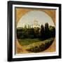 View of the Villa Medici, Rome-Jean-Auguste-Dominique Ingres-Framed Giclee Print