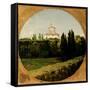 View of the Villa Medici, Rome-Jean-Auguste-Dominique Ingres-Framed Stretched Canvas