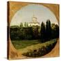 View of the Villa Medici, Rome-Jean-Auguste-Dominique Ingres-Stretched Canvas