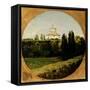 View of the Villa Medici, Rome-Jean-Auguste-Dominique Ingres-Framed Stretched Canvas