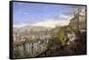 View of the Villa Medici, Rome-Gaspar van Wittel-Framed Stretched Canvas