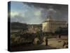 View of the Villa Medicis, Rome, 1815-Nicolas Antoine Taunay-Stretched Canvas
