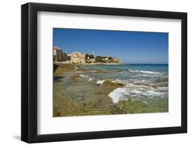 View of the Village, Algaiola, Corsica, France-Massimo Borchi-Framed Photographic Print