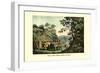 View of the Village of Ben, In Cayor-null-Framed Art Print