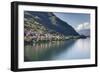 View of the village of Dorio, Lake Como, Province of Lecco, Italian Lakes, Lombardy, Italy, Europe-Roberto Moiola-Framed Photographic Print