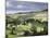 View of the Village of Langthwaite in Arkengarthdale, Yorkshire, England, United Kingdom-John Woodworth-Mounted Photographic Print