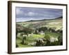 View of the Village of Langthwaite in Arkengarthdale, Yorkshire, England, United Kingdom-John Woodworth-Framed Photographic Print